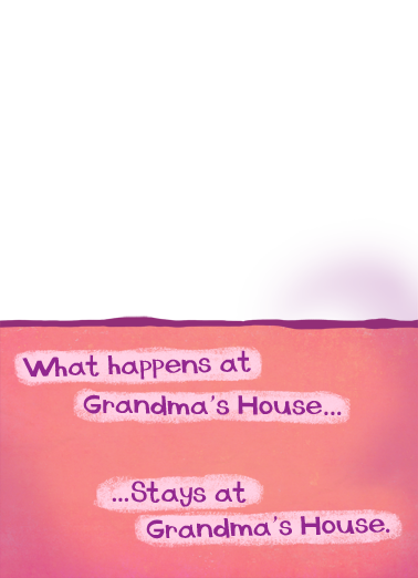 What Happens For Grandma Card Cover