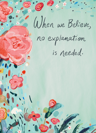 When We Believe Uplifting Cards Card Cover