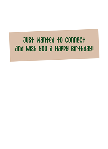 WiFi Password Cartoons Card Inside