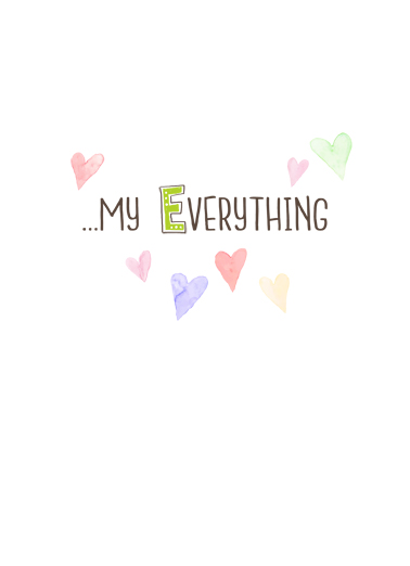 Wife Friend Heart Soul  Ecard Inside