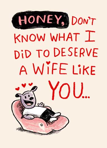 Wife Like You Valentine's Day Ecard Cover