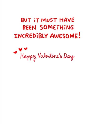 Wife Like You Valentine's Day Ecard Inside