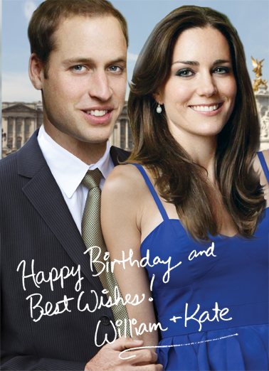 Will Kate Funny Political Card Cover