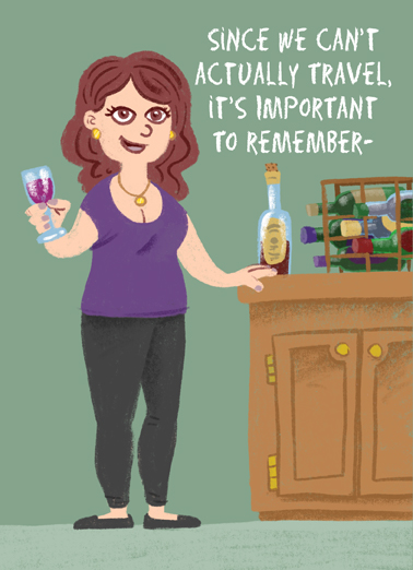 Wine Country Girlfriend Ecard Cover