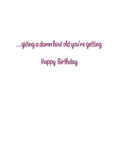 Wine Reduces Risk Birthday Ecard Inside