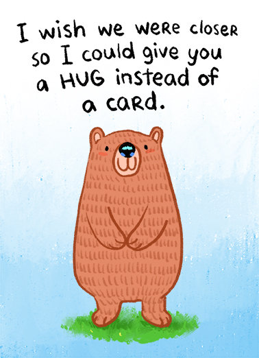 Wish You Were Closer ToY Cute Card Cover