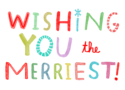 Wishing You The Merriest Christmas Ecard Cover