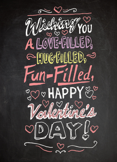 Wishing You Valentine's Day Ecard Cover