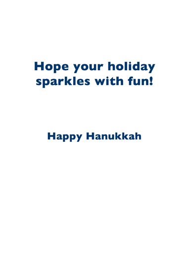 Womenorah Hanukkah Ecard Inside