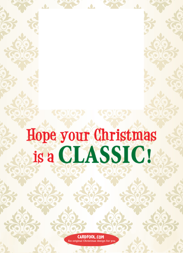 Wonderful Christmas-vert  Card Inside