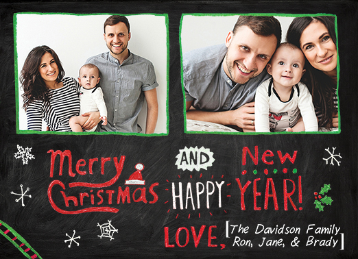 Fun Add Your Photo Christmas Cards and Flats 