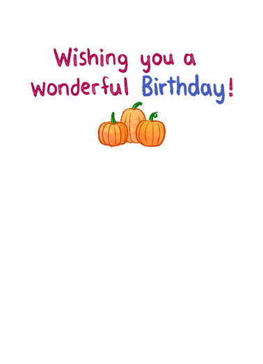 Wonderful October Birthday October Birthday Ecard Inside