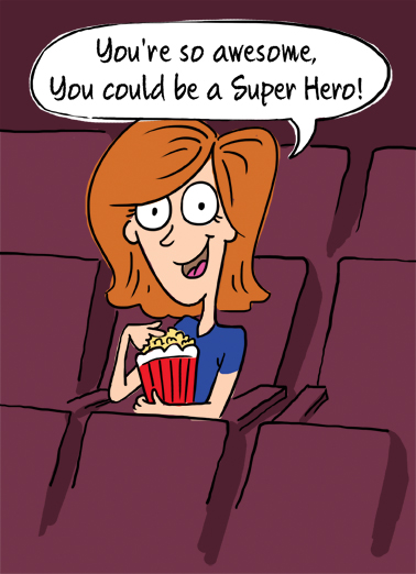 Wonderful Woman Birthday  Ecard Cover