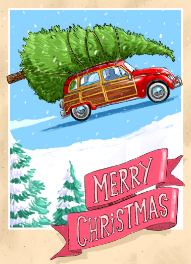 XMAS Headed  Ecard Cover