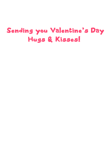 XO Emoji VAL Valentine's Day Card Inside