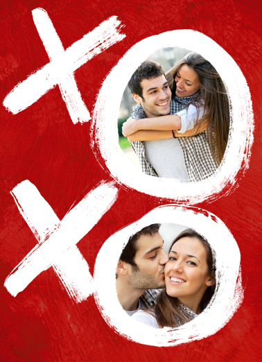 XOXO Valentine's Day Card Cover