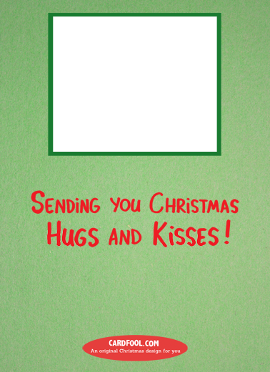 XOXOmas-vert Christmas Card Inside
