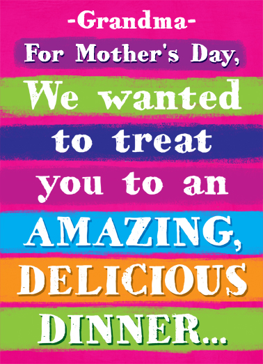 You Cook GM Mother's Day Ecard Cover