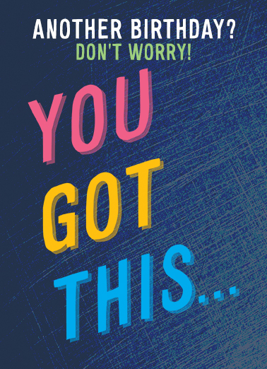 You Got This Card Lettering Card Cover