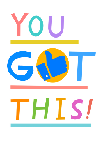 You Got This Congratulations Card Cover
