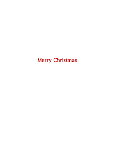 You are Real Christmas Card Inside