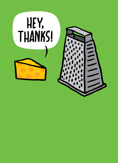 You're Grate Thank You Ecard Cover