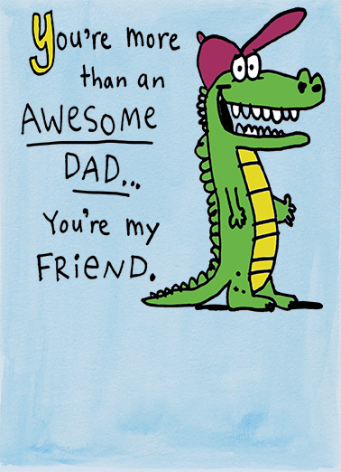 You're My Friend Father's Day Card Cover