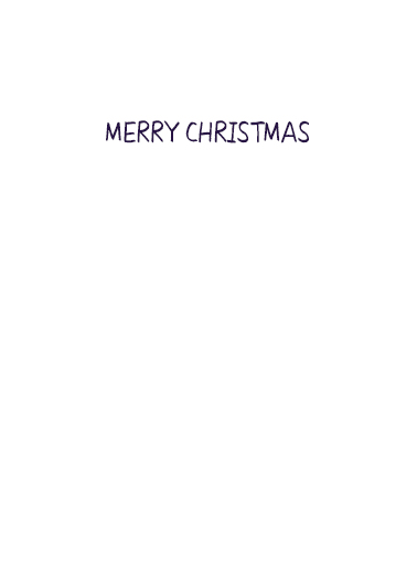 Your Christmas Hugs Christmas Wishes Card Inside