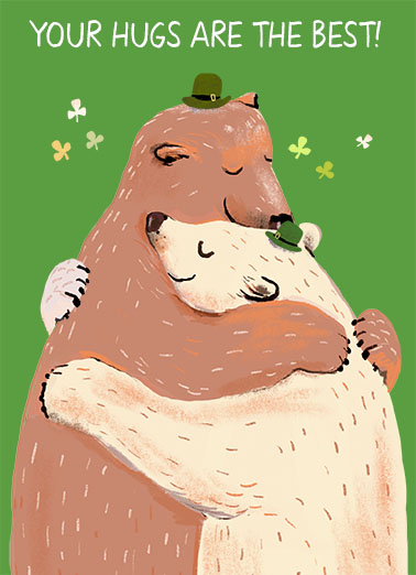 Your Hugs St Pat  Ecard Cover