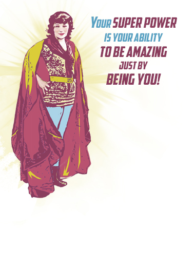 Your Super Power Tim Ecard Cover