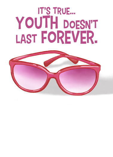 Youth Doesn't Last Travis Ecard Cover