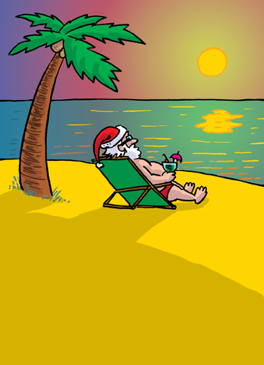 Yule Tide Cartoons Card Cover