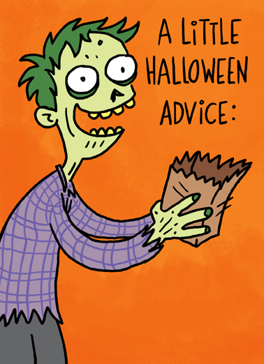 Zombie Nuts Halloween Ecard Cover