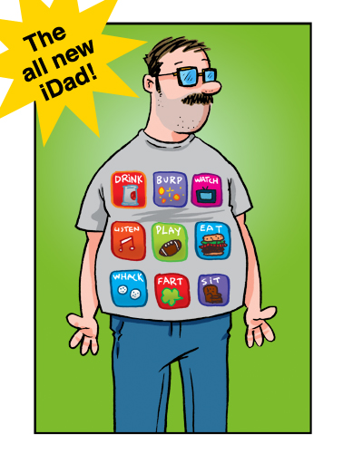 iDad For Dad Card Cover