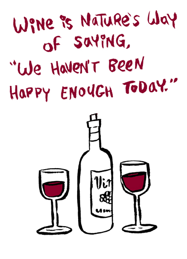 wine day  Ecard Cover